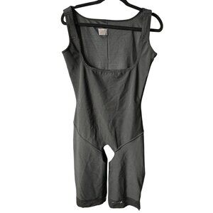 Post Surgery Black Body Shaper Elegance Short Lipo Panty High Back Size Large